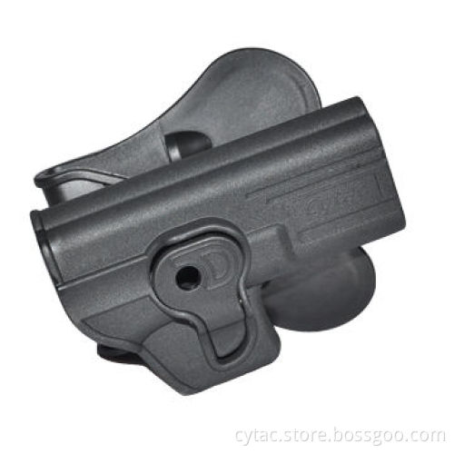 Polymer Paddle Gun Holster for Glock 17/19/23/32, Designed with Release Button
